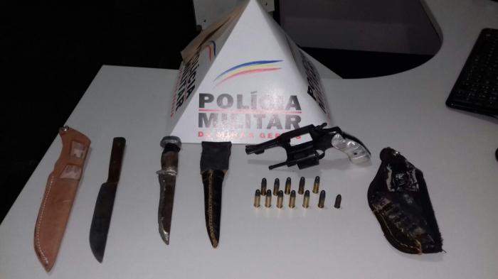 Homem é preso por porte ilegal de arma de fogo em São Gotardo
