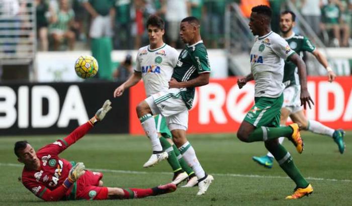 Palmeiras enfrenta a Chapecoense em primeiro jogo após desastre aéreo