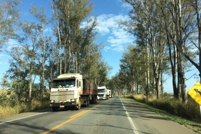 Caminhoneiros culpam falta de fiscalização para tantos roubos de cargas nas estradas de Minas
