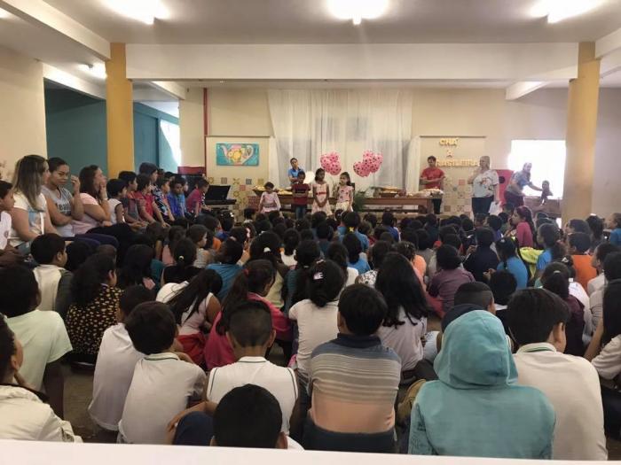 Escola realiza 'Projeto Cheiro e Tempero de Criança' , em São Gotardo