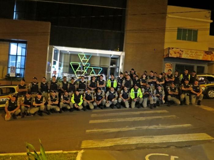 Polícia Militar realiza treinamento contra explosões de caixas eletrônicos em São Gotardo