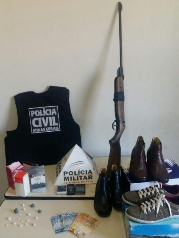Polícias Militar e Civil realizam operações de combate ao crime em São Gotardo e Guarda dos Ferreiros