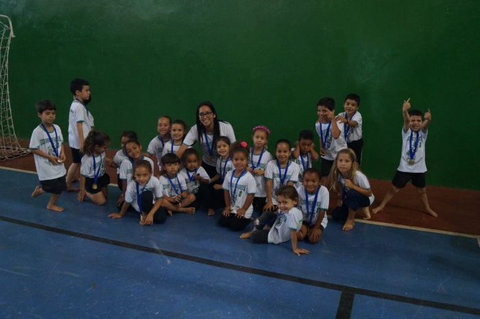 Crianças do CMEI Diorgina Maria de Guarda dos Ferreiros são campeãs na 1ª Gincana Socioeducativa