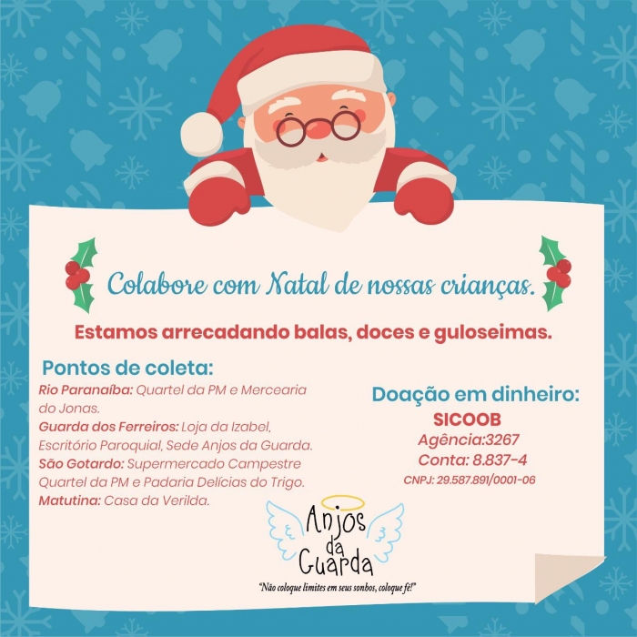 Grupo Anjos da Guarda inicia trabalho de arrecadações para promover Festa de Natal em Guarda dos Ferreiros