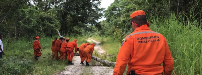 Bombeiros mineiros na Operação Moçambique