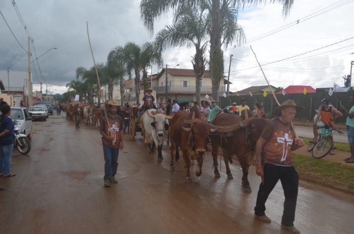 Carreata com Carros de Boi é realizada em Guarda dos Ferreiros