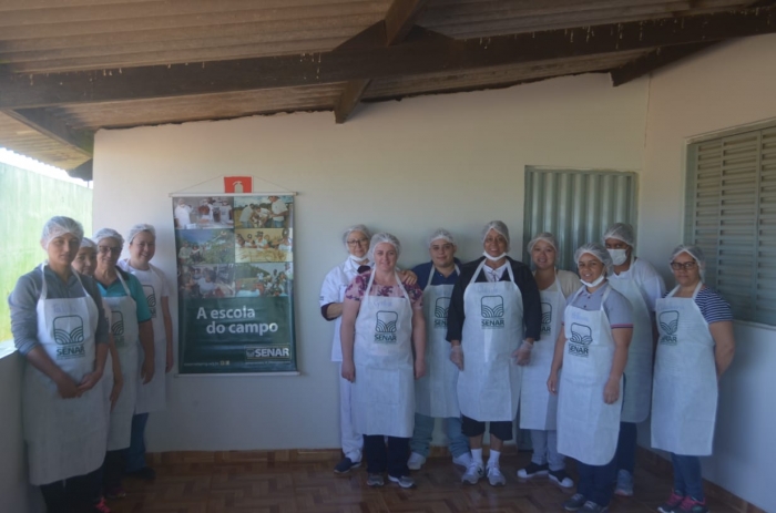 Curso de Preparação de Biscoitos é realizado em Guarda dos Ferreiros