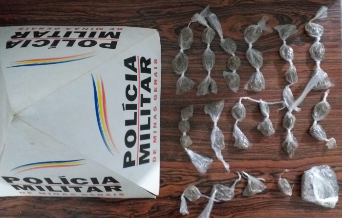 Suspeito de tráfico de drogas é preso pela Polícia Militar em São Gotardo