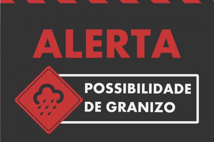 Defesa Civil faz alerta sobre possibilidade de chuva de granizo e vendaval em São Gotardo, Rio Paranaíba e outras cidades da região