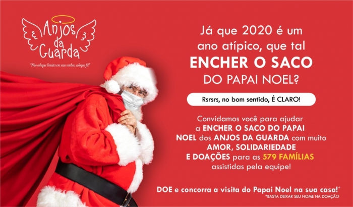 Participe da Campanha de Natal 2020 do Grupo Anjos da Guarda de Guarda dos Ferreiros