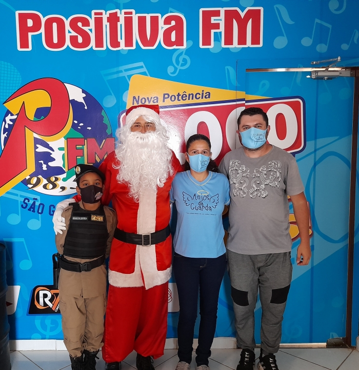 SOLIDARIEDADE: Em entrevista na rádio Positiva FM, integrantes do grupo Anjos da Guarda falam sobre a Campanha de Natal 2020