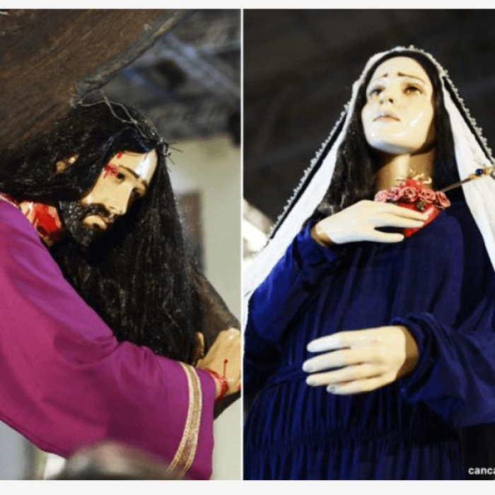 Quarta-feira Santa - Programação de hoje tem Procissão do encontro de Jesus e Maria e Missa na Igrejinha em Guarda dos Ferreiros