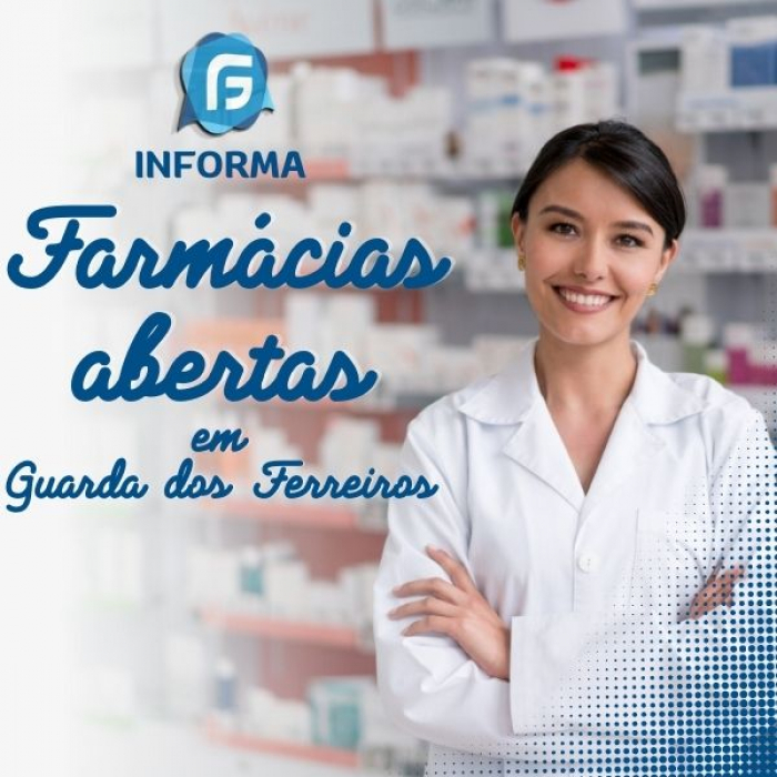 Confira a lista das farmácias abertas em Guarda dos Ferreiros neste final de semana