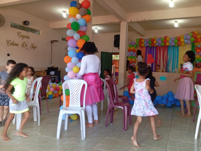 Festa das Crianças é realizada na Igreja Assembleia de Deus Ministério São Gotardo em Guarda dos Ferreiros