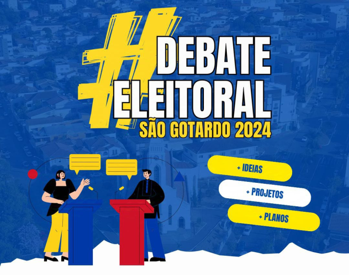 Confira como foi o debate entre os candidatos à prefeitura de São Gotardo/MG