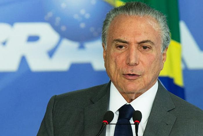 Temer nega participação em irregularidades citadas em delação da Odebrecht