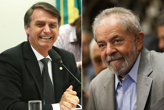  Eleições 2018: Bolsonaro sobe e briga pelo 2º lugar; Lula aumenta liderança, aponta Datafolha